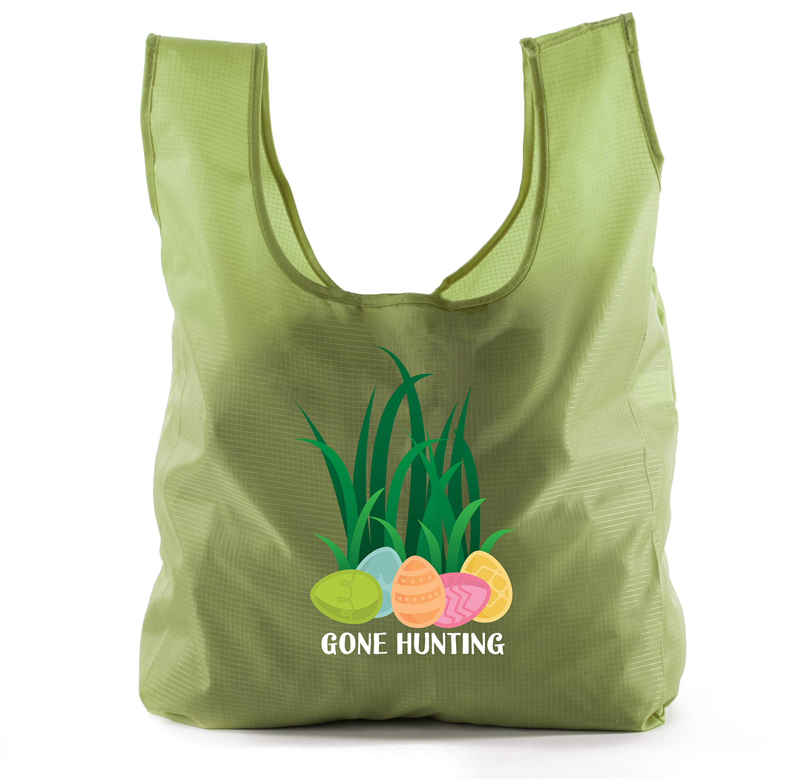 Easter Basket Bags - Bulk Reusable Grocery Tote Bags for Easter Egg Hunt & Spring Celebrations - Perfect for Easter Gifts, Party Favors & Outdoor Activities