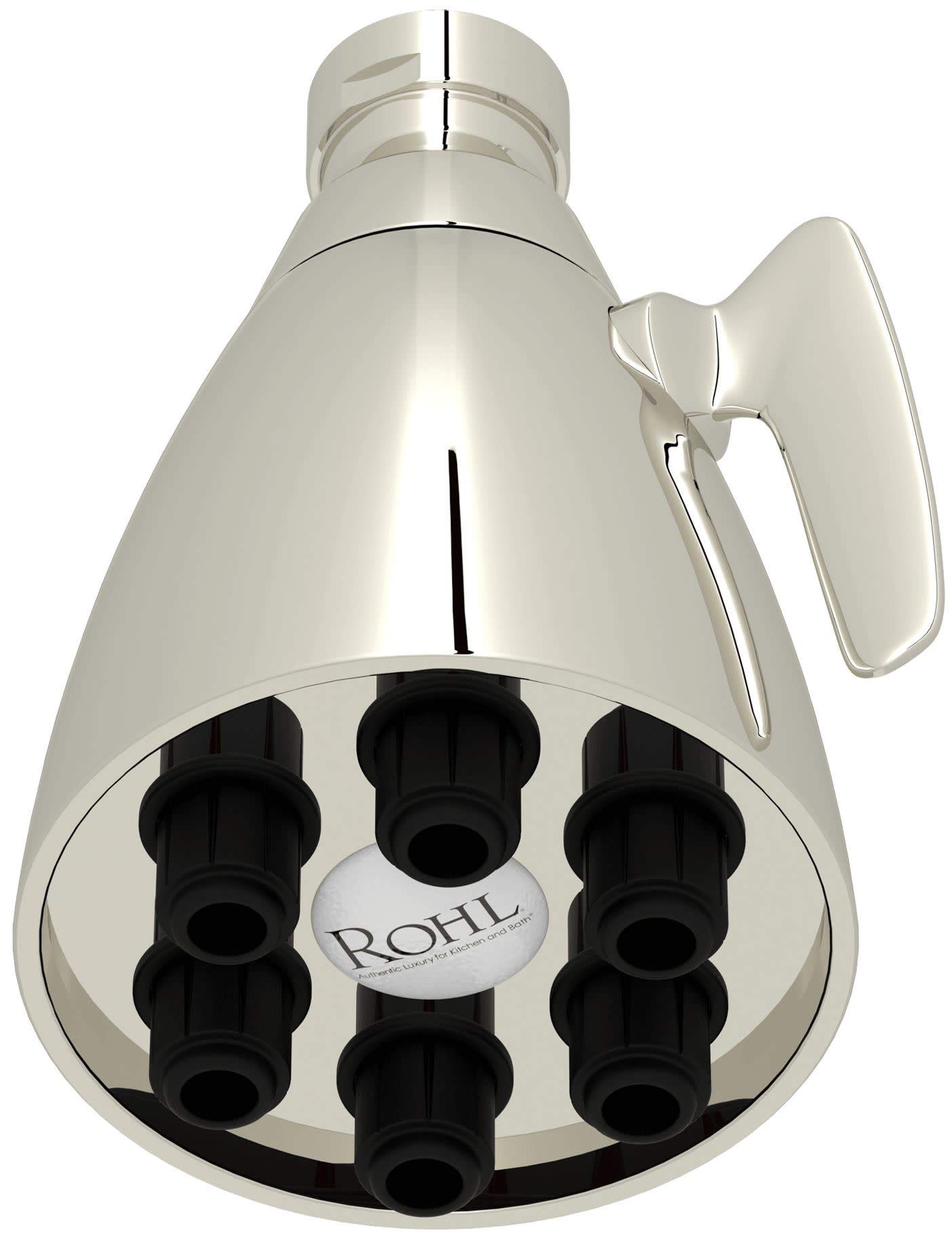 Bossini Calliano High Pressure Shower Head - 8 Spray Modes, Water Saving, Easy Installation for Bathroom, Spa & Relaxation at Home