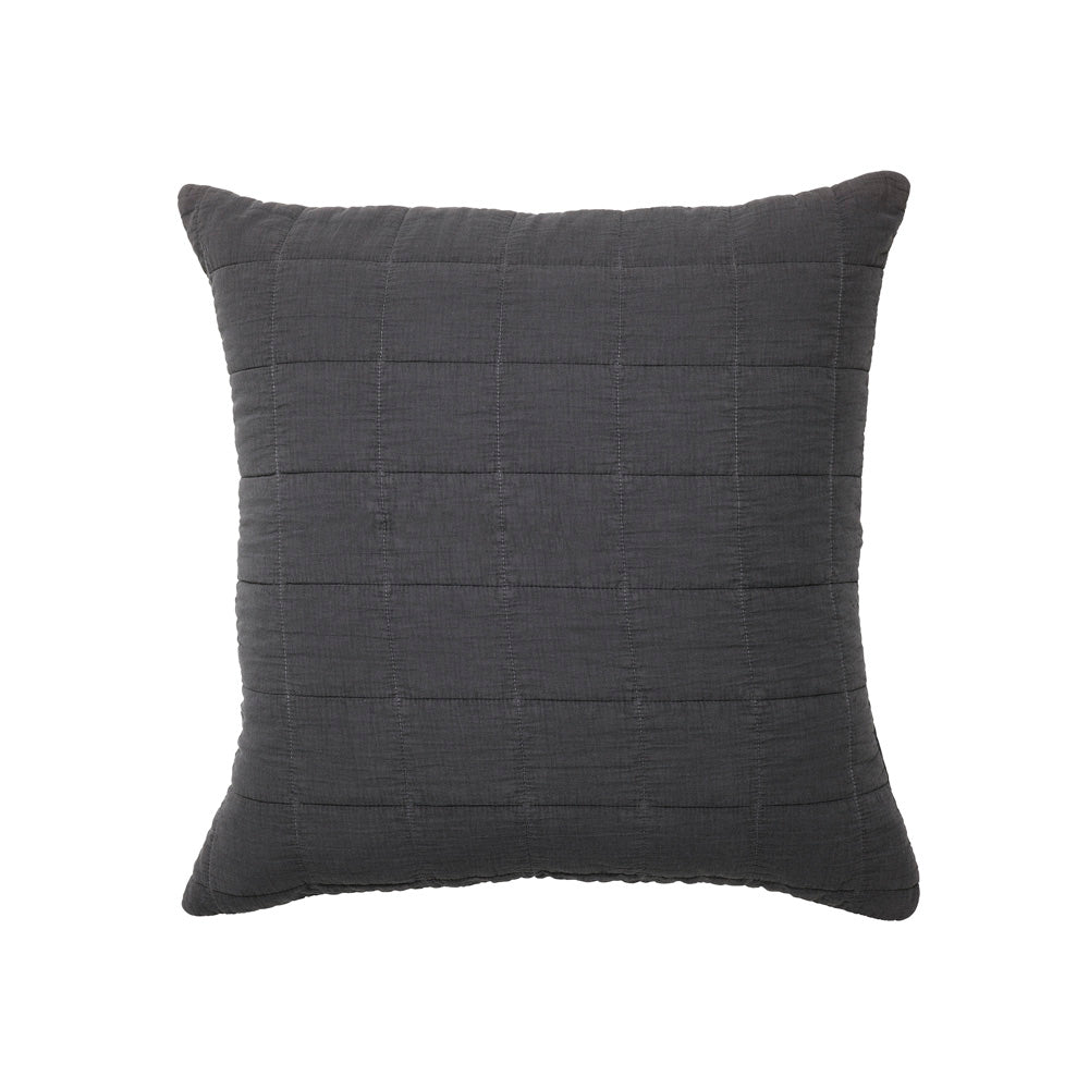 Premium Geraldton Coal Square Filled Cushion - Soft & Supportive Decorative Throw Pillow for Sofa, Bed, or Lounge - Perfect for Home, Office & Outdoor Comfort