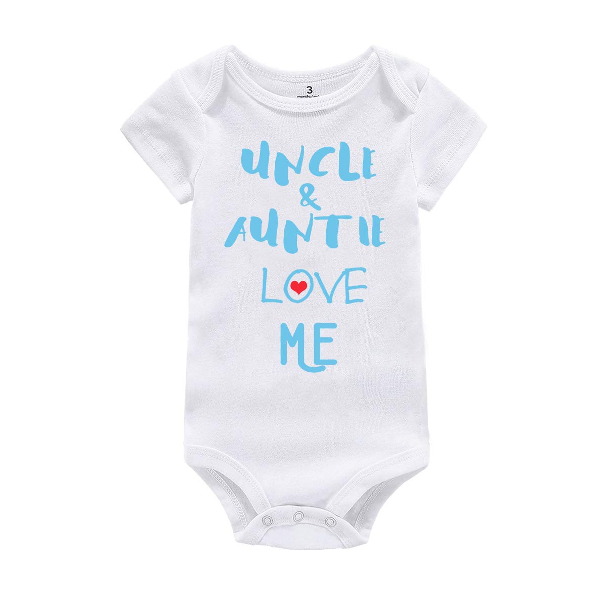 Amberetech Baby Boy & Girl Outfits - Cute 'Grandpa & Grandma Love Me' Printed Newborn Jumpsuits | Perfect for Family Photos, Special Occasions & Everyday Wear