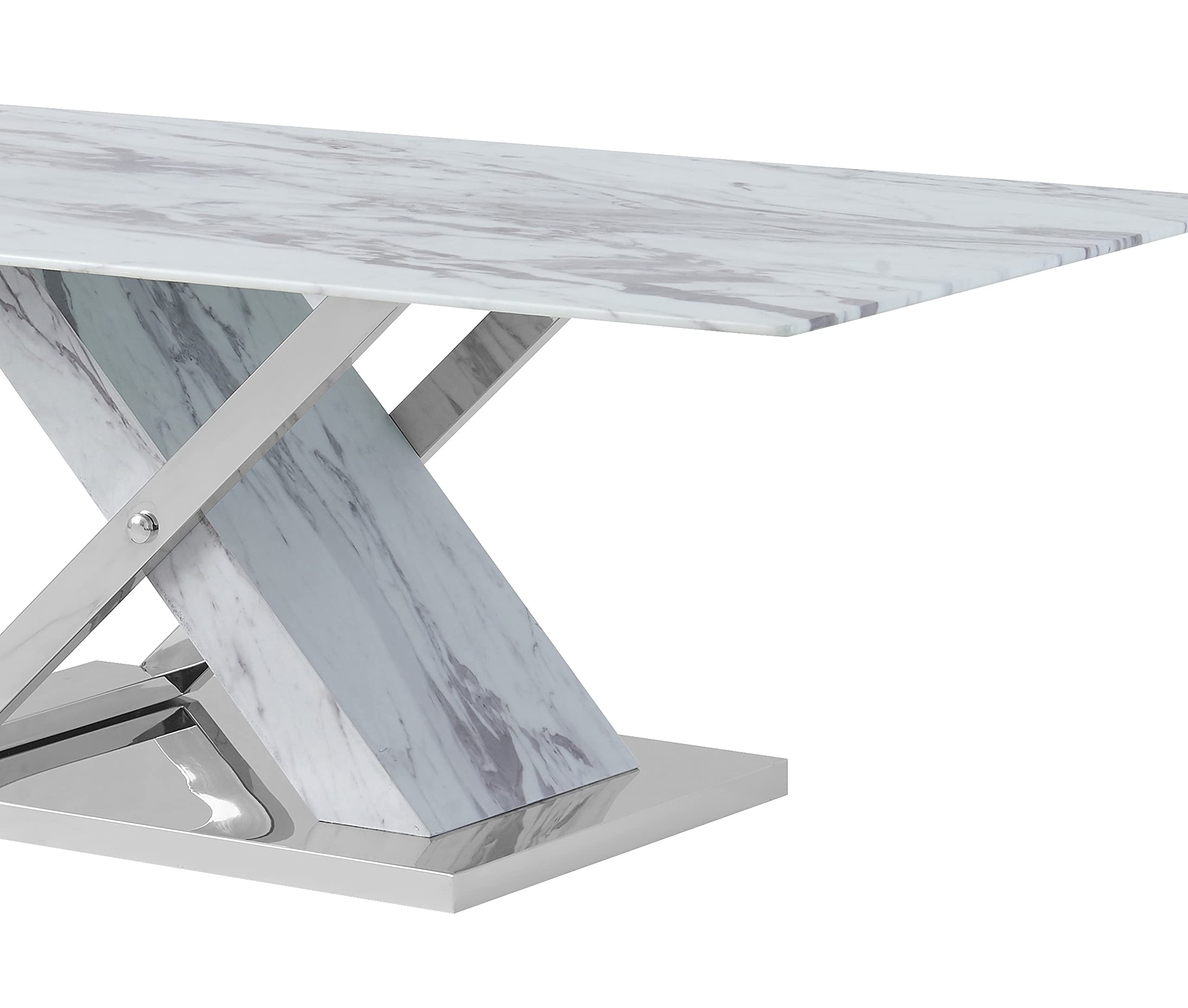 Modern Martha Coffee Table - Solid Wood Living Room Furniture for Home Decor | Stylish Center Table for Living Room, Lounge & Office