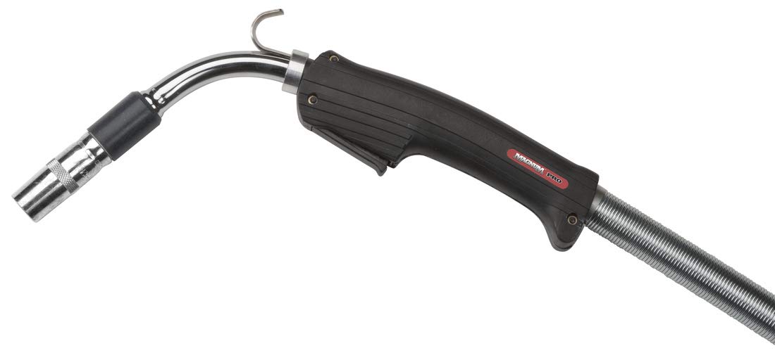 Lincoln Electric Magnum PRO Curve 200 MIG Welding Gun - 15 ft Cable for Heavy Duty Welding | Ideal for Automotive, Construction & Metal Fabrication Projects