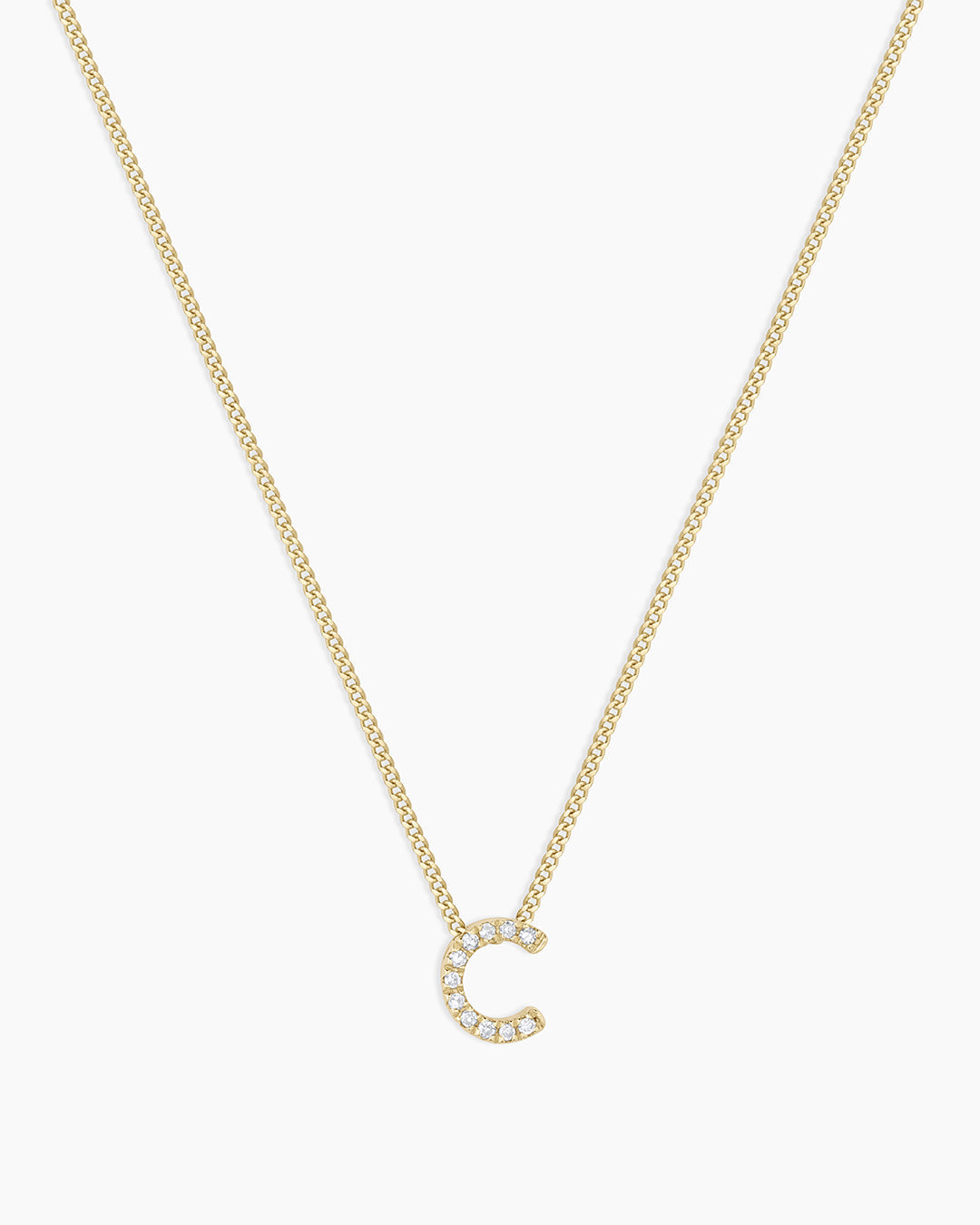 Diamond Alphabet Necklace - Personalized Initial Pendant Jewelry for Women - Perfect Gift for Birthday, Anniversary & Valentine's Day