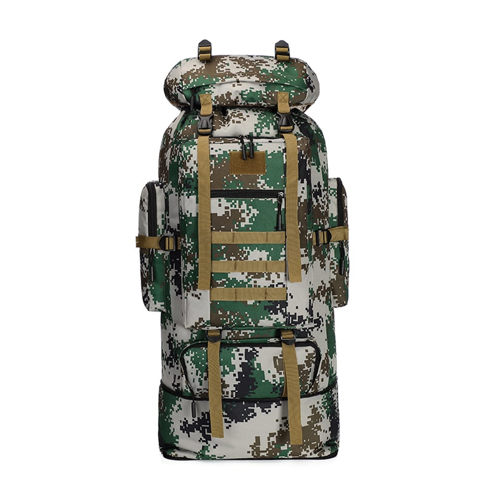 100L Large Waterproof Hiking Backpack - Lightweight Camping Backpack for Outdoor Travel, Mountaineering & Sports - Durable Rucksack for Hiking Gear (CP Color) - Perfect for Backpacking Trips & Adventure Travel