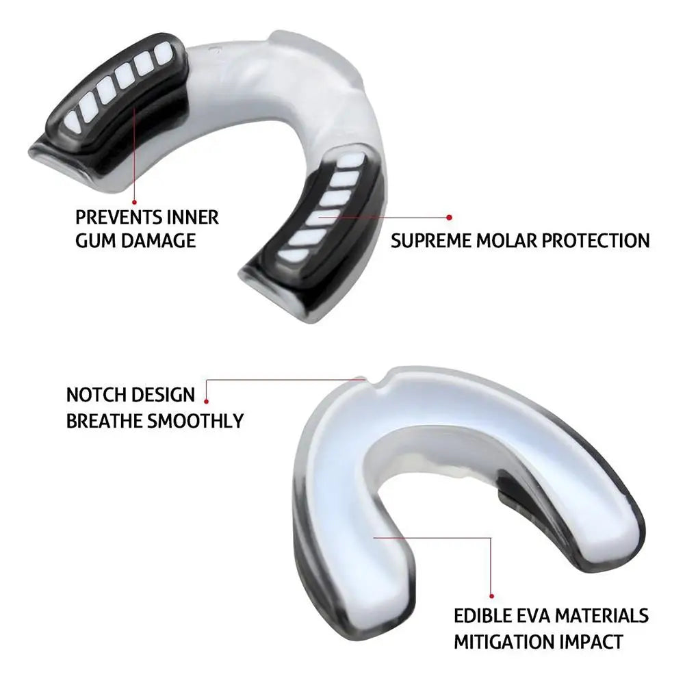 Professional EVA Boxing Mouthguard for MMA, Taekwondo, Basketball & Martial Arts Training - Protective Dental Gear for Fighters & Athletes