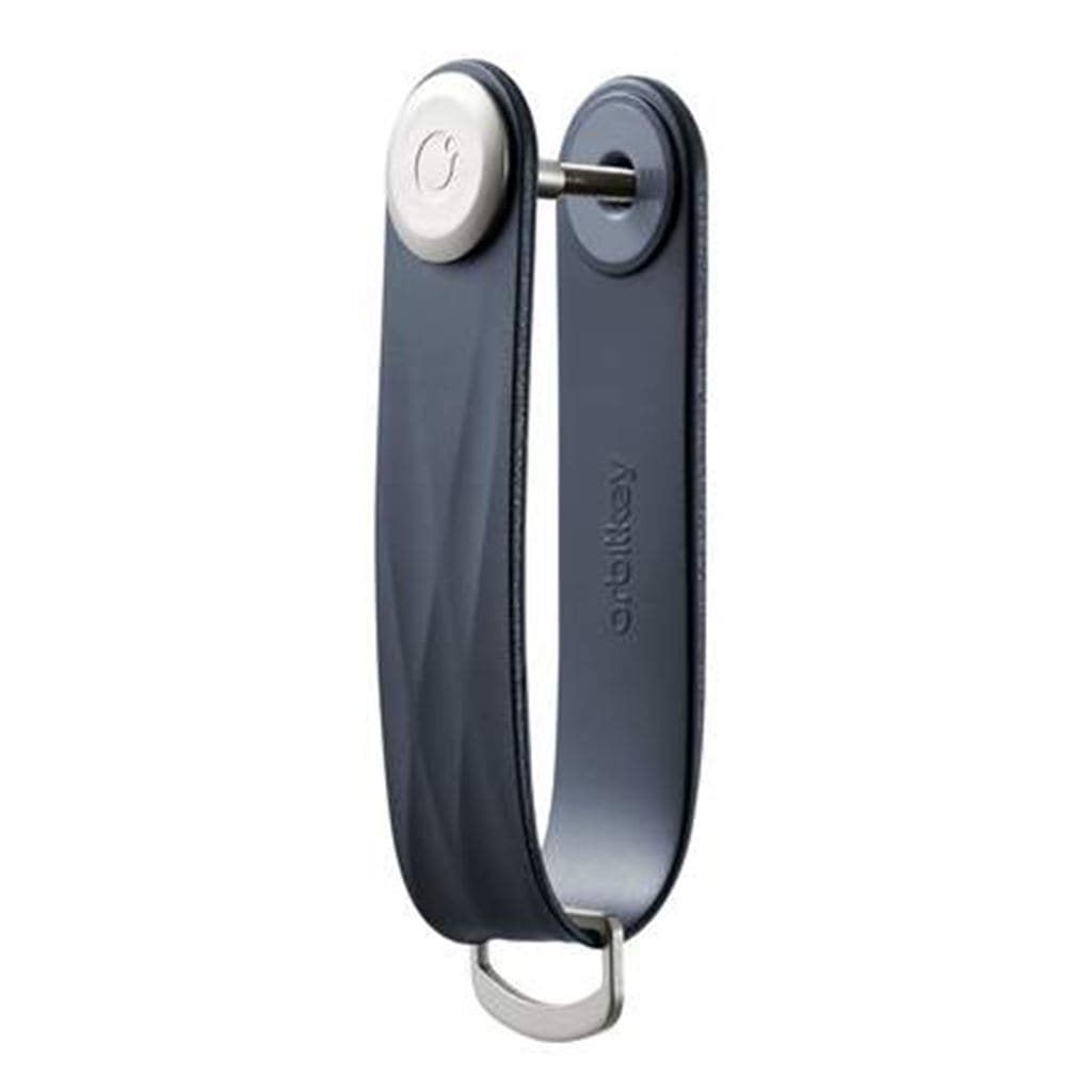 Orbitkey Active 2.0 Key Organizer - Premium Key Holder & Keychain with RFID Protection - Midnight Blue - Perfect for Travel, Work & Everyday Carry (EDC)