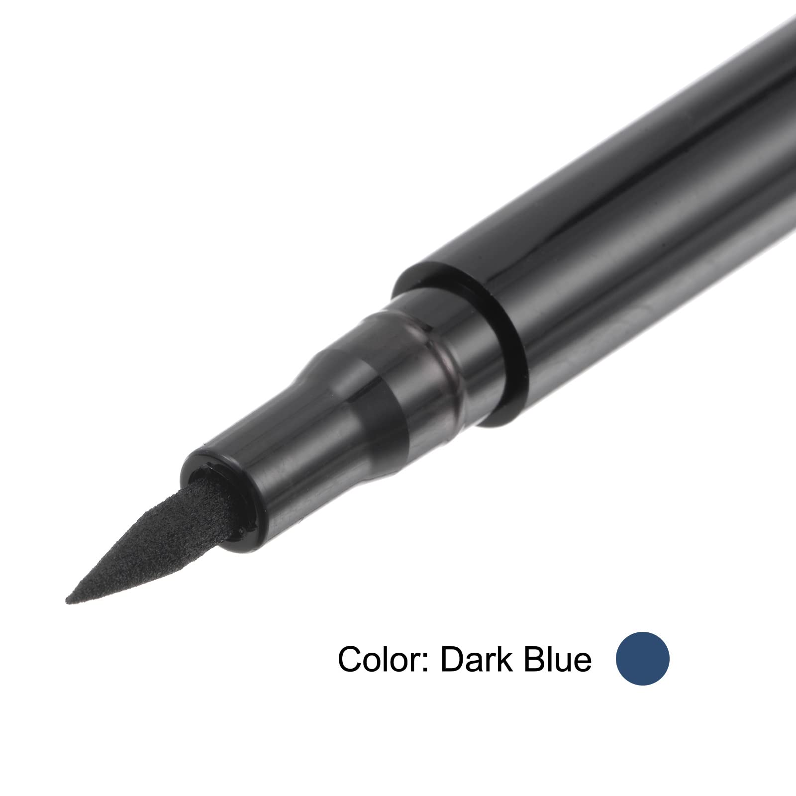2pcs Fabric Markers Permanent Dye Paint Textile Marker Pens - Fine Tip for DIY Clothes, Shoes & Fabric Crafts (Dark Blue) - Perfect for Customizing T-Shirts, Jeans & Canvas Bags