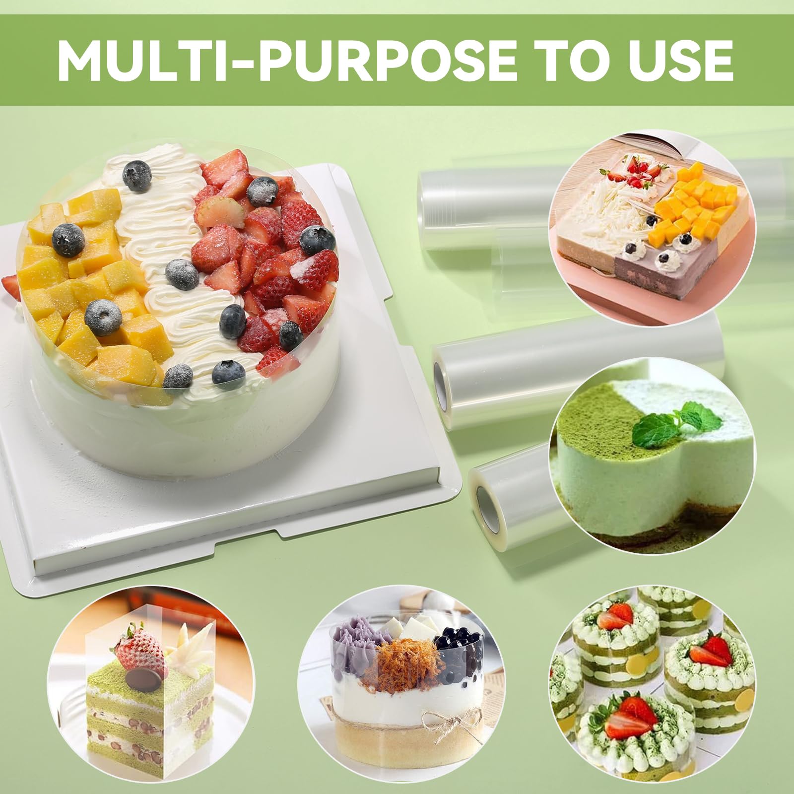 Premium Baking Acetate Sheets - 10