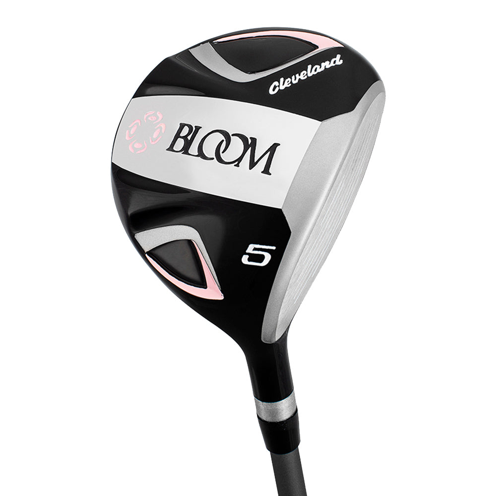 Cleveland Bloom 10-Piece Women's Right Hand Complete Golf Club Set - Perfect for Beginners & Intermediate Female Golfers on the Course