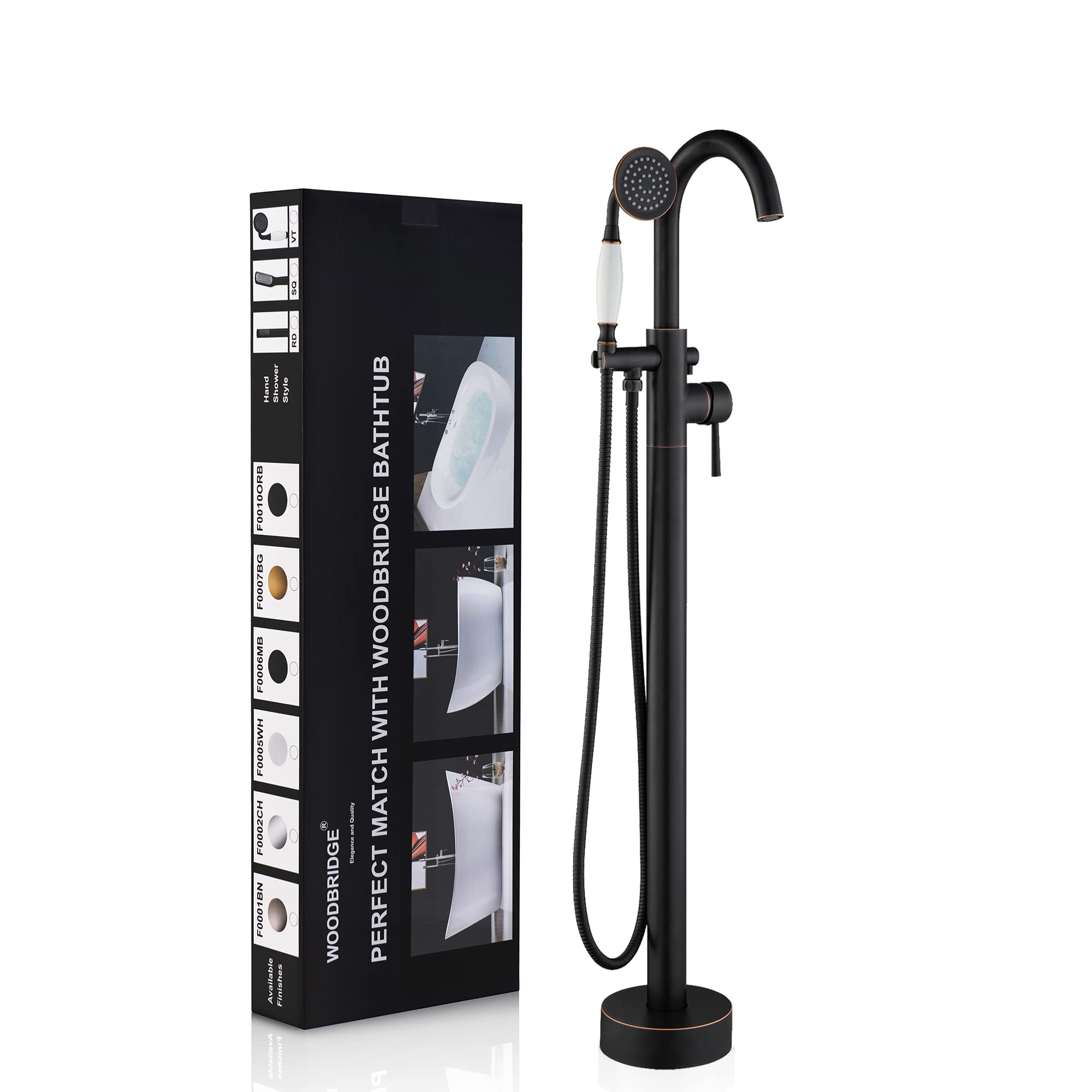 WOODBRIDGE F0010ORBVT Oil-Rubbed Bronze Bathroom Faucet - 10 3/4