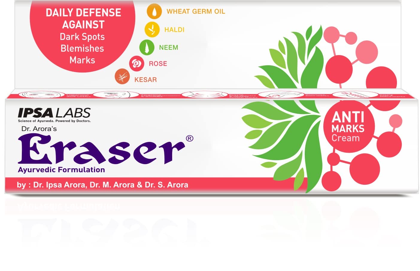 **Ayurvedic Dark Circle & Scar Removal Cream - Erase Spots, Pimple Marks, Stretch Marks, Pigmentation & Wrinkles - Natural Tan Remover for Men & Women (25g) - Perfect for Post-Pregnancy & Daily Skincare**