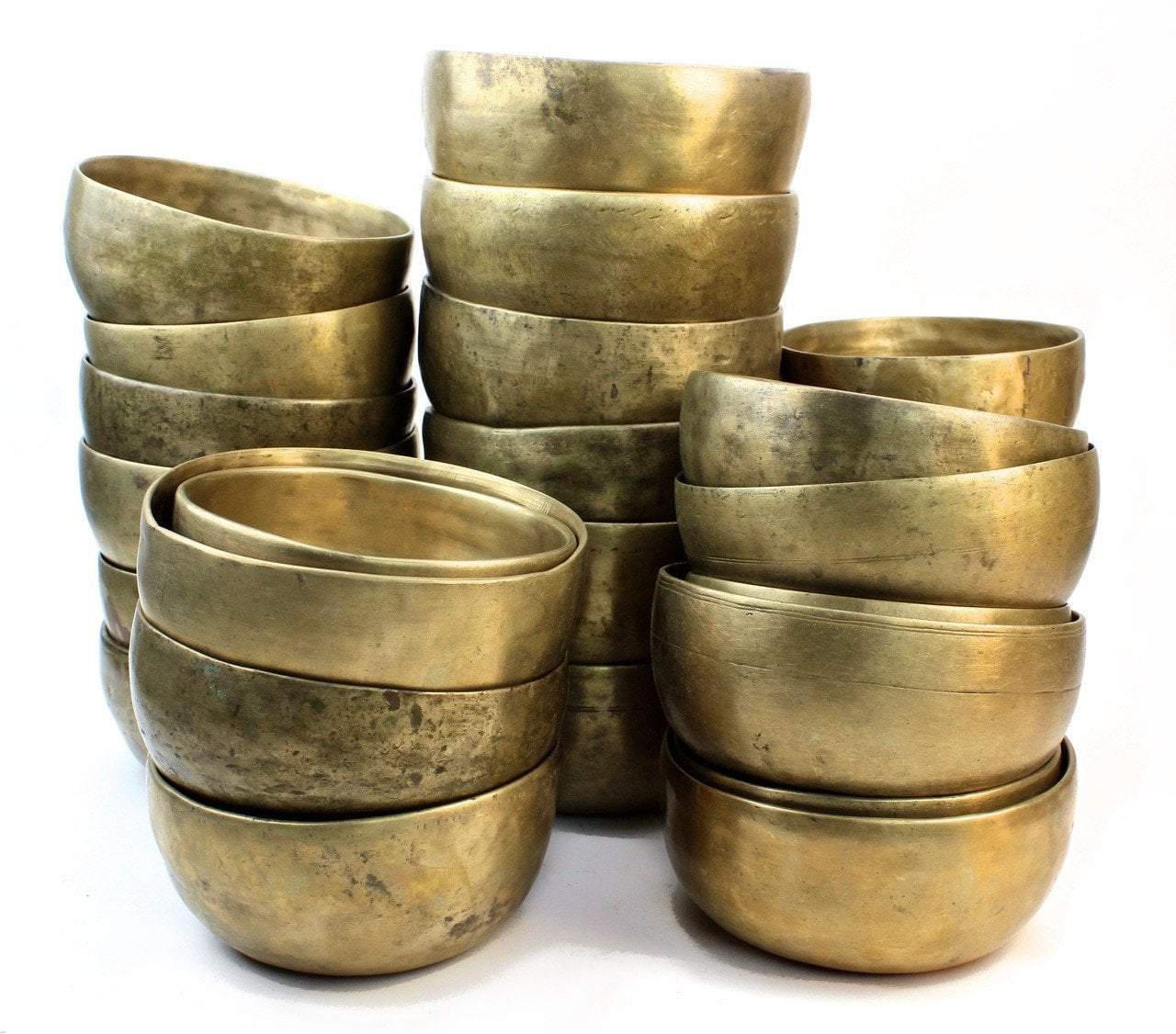Antique Heirloom Thado Singing Bowls - Handcrafted Tibetan Meditation & Sound Healing Instruments for Yoga, Reiki, and Spiritual Practices