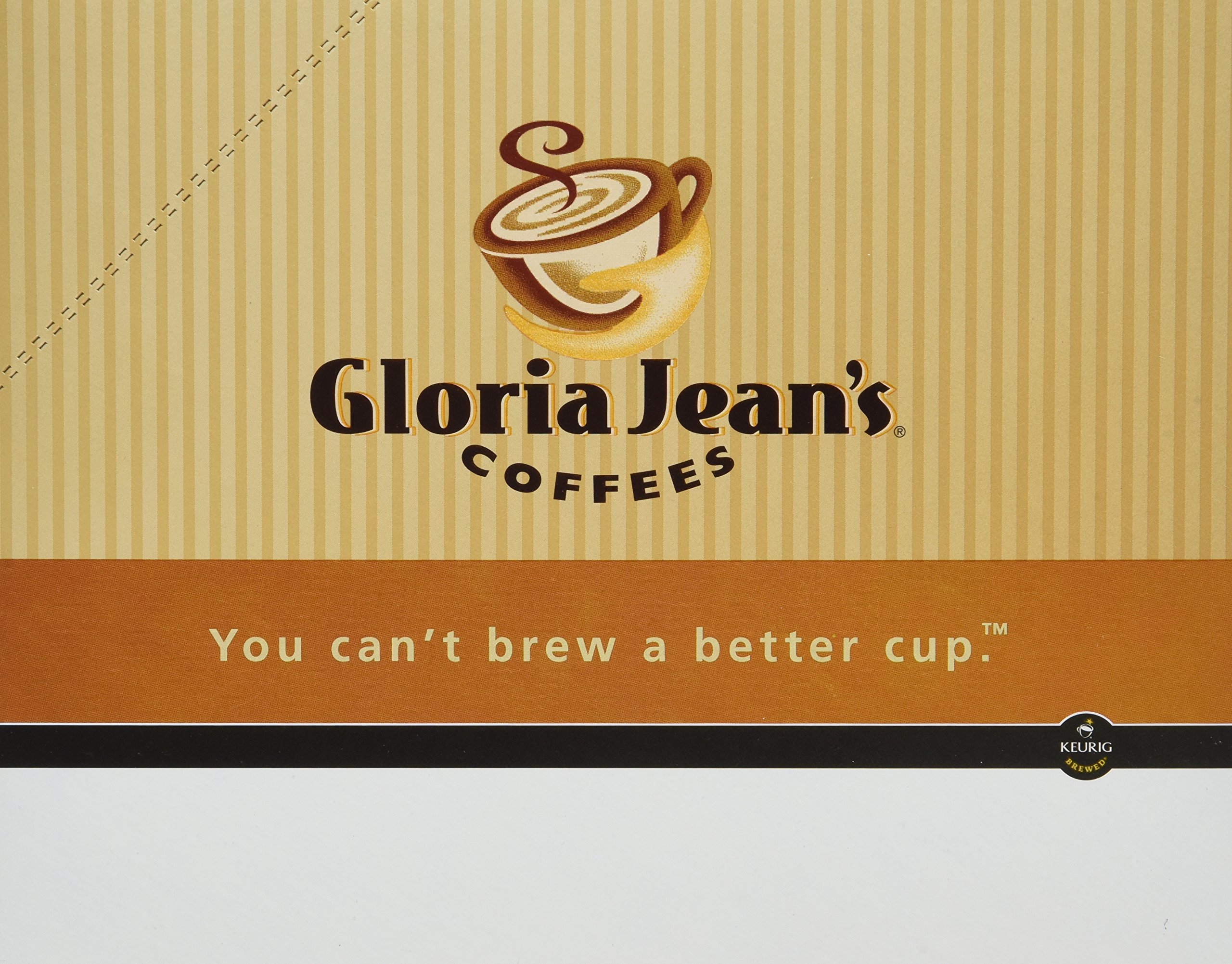 Gloria Jeans Butter Toffee Coffee Pods for Keurig K-Cup Brewers - 24 Count - Rich Caramel Flavored Coffee for Morning Boost & Office Break