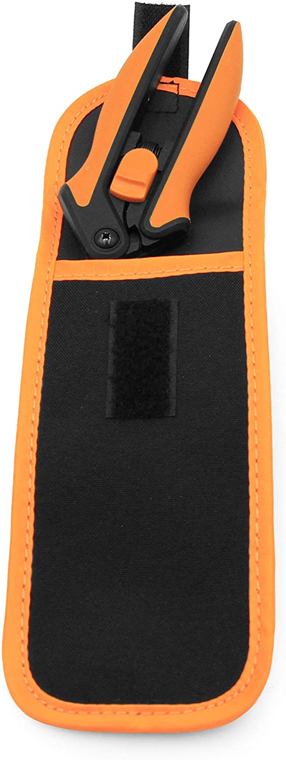 CASEMATIX Pruning Shears Clip-On Pouch Case - Fits Fiskars Pruning Scissors for Gardening, Trimming & Plant Care - Durable Tool Holder for Garden Shears, Secateurs & Landscaping Tools | Perfect for Outdoor Gardening, Yard Work & Professional Landscaping