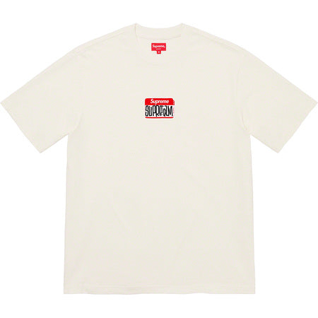 Supreme Gonz Nametag Short Sleeve Top in Natural - Stylish Streetwear for Casual Outfits & Urban Fashion