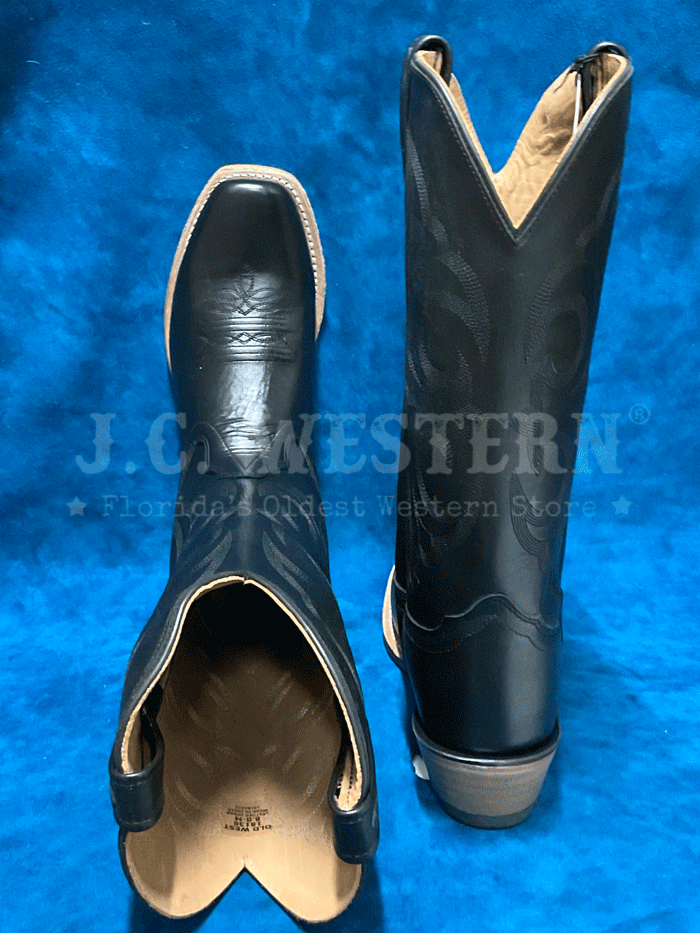 Old West 18136 Women's Square Toe Western Boots - Black Cowgirl Boots for Country Dancing & Rodeo Events