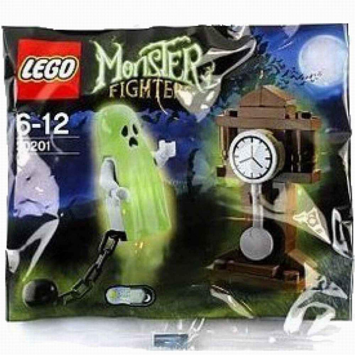 LEGO Monster Fighters 30201 Ghost Building Kit - Collectible Mini Figure Set for Kids & Adults - Perfect for Halloween Decorations & Creative Play
