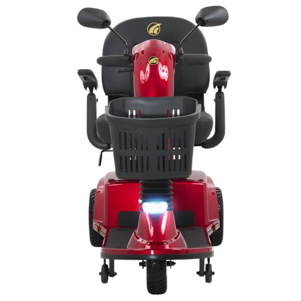 Golden Technologies Companion GC240 3-Wheel Mobility Scooter - Lightweight, Compact & Easy to Maneuver for Seniors & Adults - Perfect for Indoor & Outdoor Use, Shopping Malls, Parks & Travel
