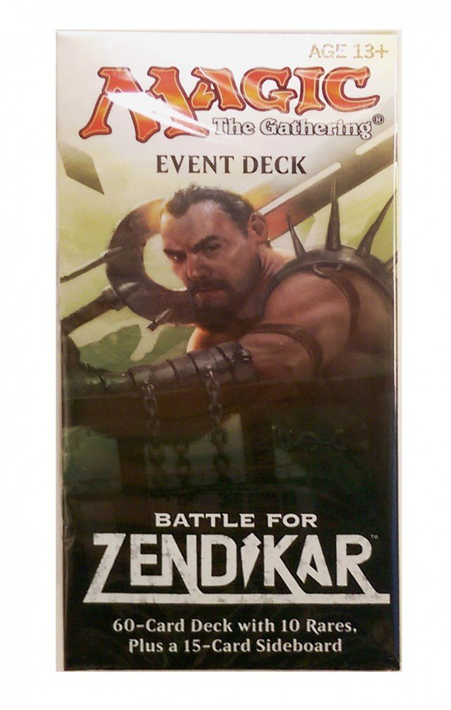 Magic the Gathering MTG Battle for Zendikar Event Deck with 10 Rare Cards - Perfect for Trading Card Game Tournaments & Strategy Game Nights