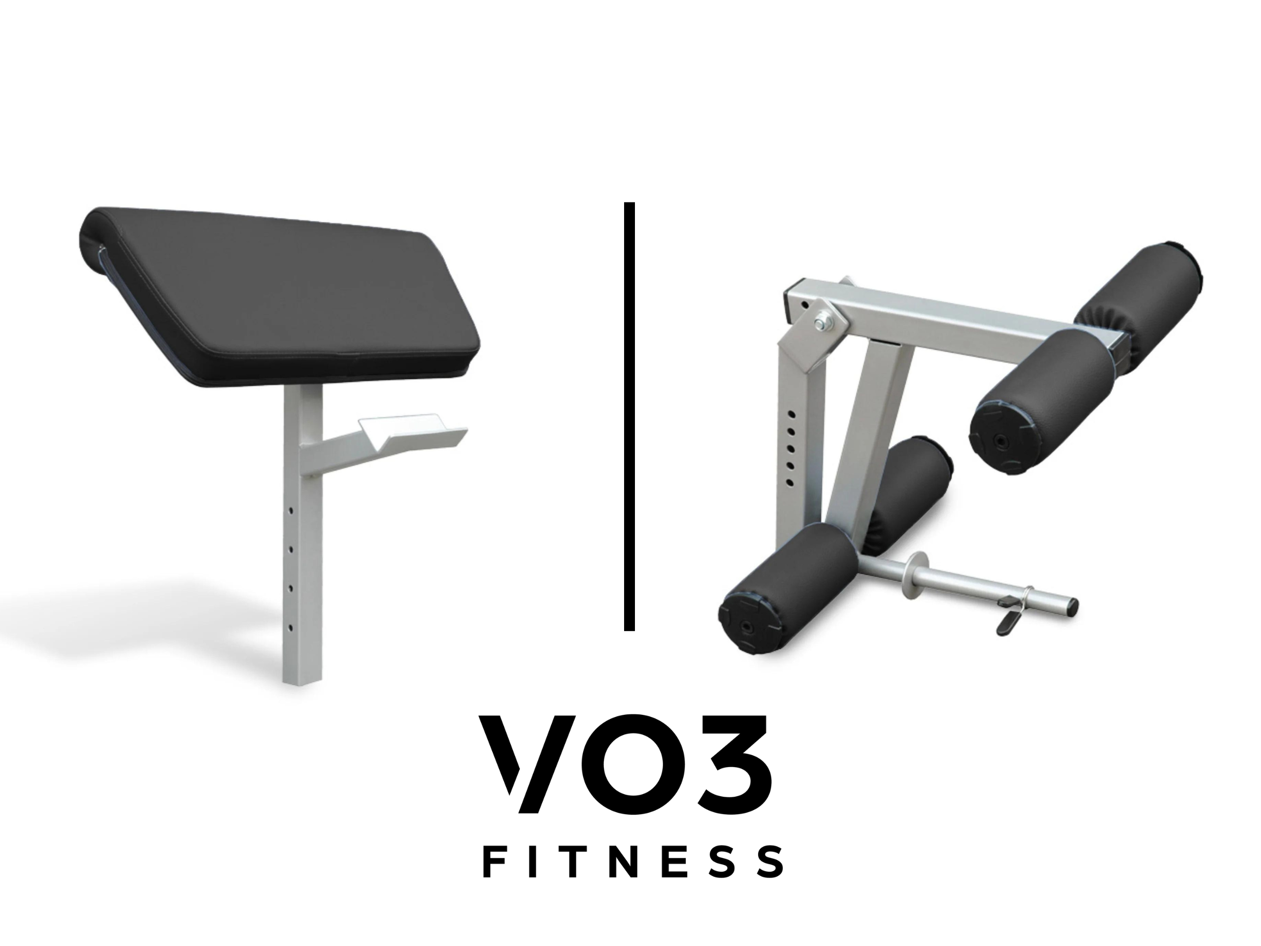 Vo3 Adjustable FID Bench - Premium Adjustable Weight Bench for Home Gym Workouts - Perfect for Strength Training, Bodybuilding & CrossFit