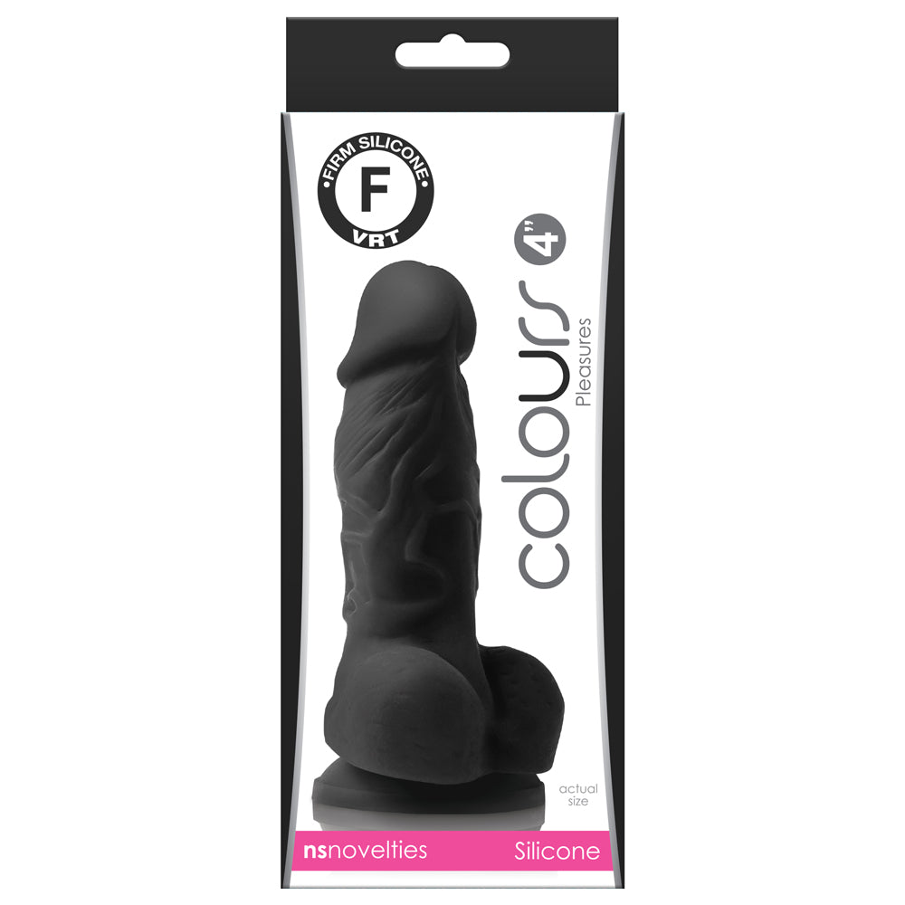 Colours Pleasures 4 Firm Dildo - Realistic Silicone Adult Toy for Couples & Solo Play