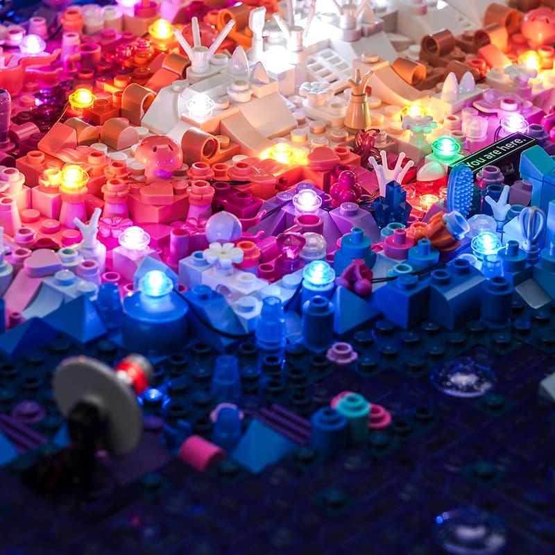 LEGO The Milky Way Galaxy 31212 Light Kit - DIY LED Lighting Set for LEGO Building Blocks - Perfect for Home Decor, Night Light & Space-Themed Room Display