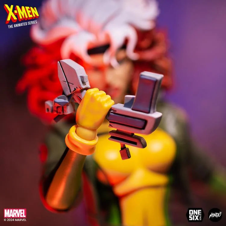 X-Men: The Animated Series Rogue 1/6 Scale Collectible Action Figure - Perfect for Marvel Fans, Display & Comic Book Collections