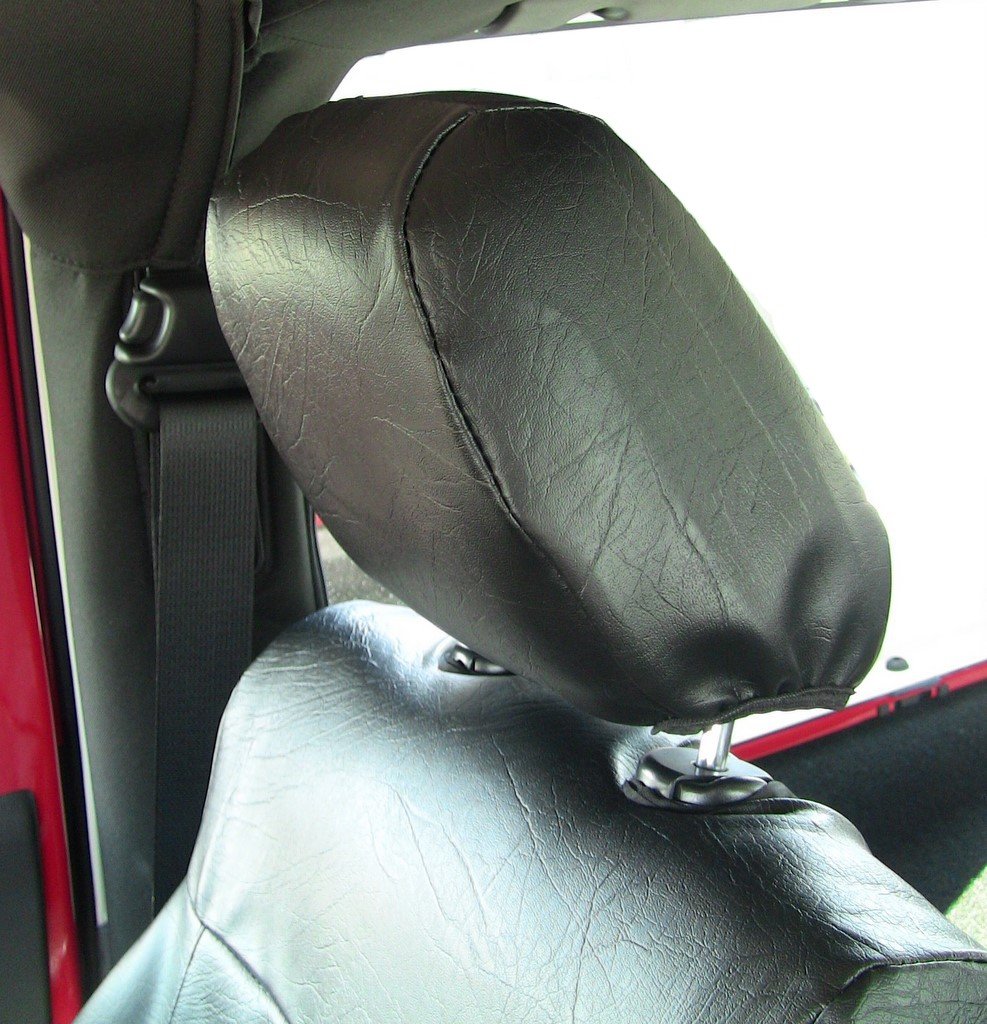 Premium Durafit Seat Covers for 2007-2017 Jeep Wrangler - Exact Fit Black Leatherette Replacement Covers | Waterproof & Durable Protection for Off-Road Adventures & Daily Commutes