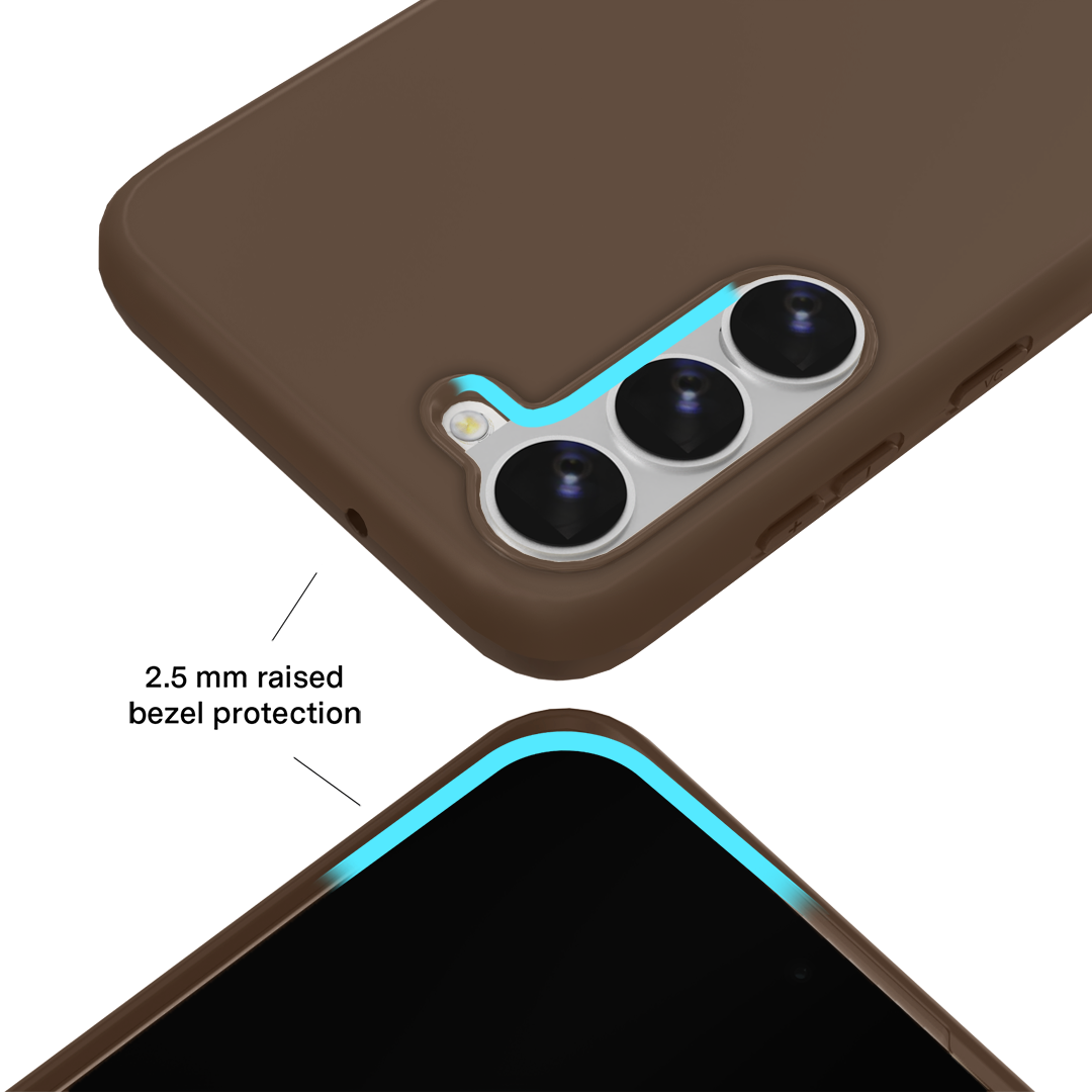 Samsung Phone Case in Espresso Brown - Durable Protective Cover for Galaxy Series | Perfect for Home, Office & Travel