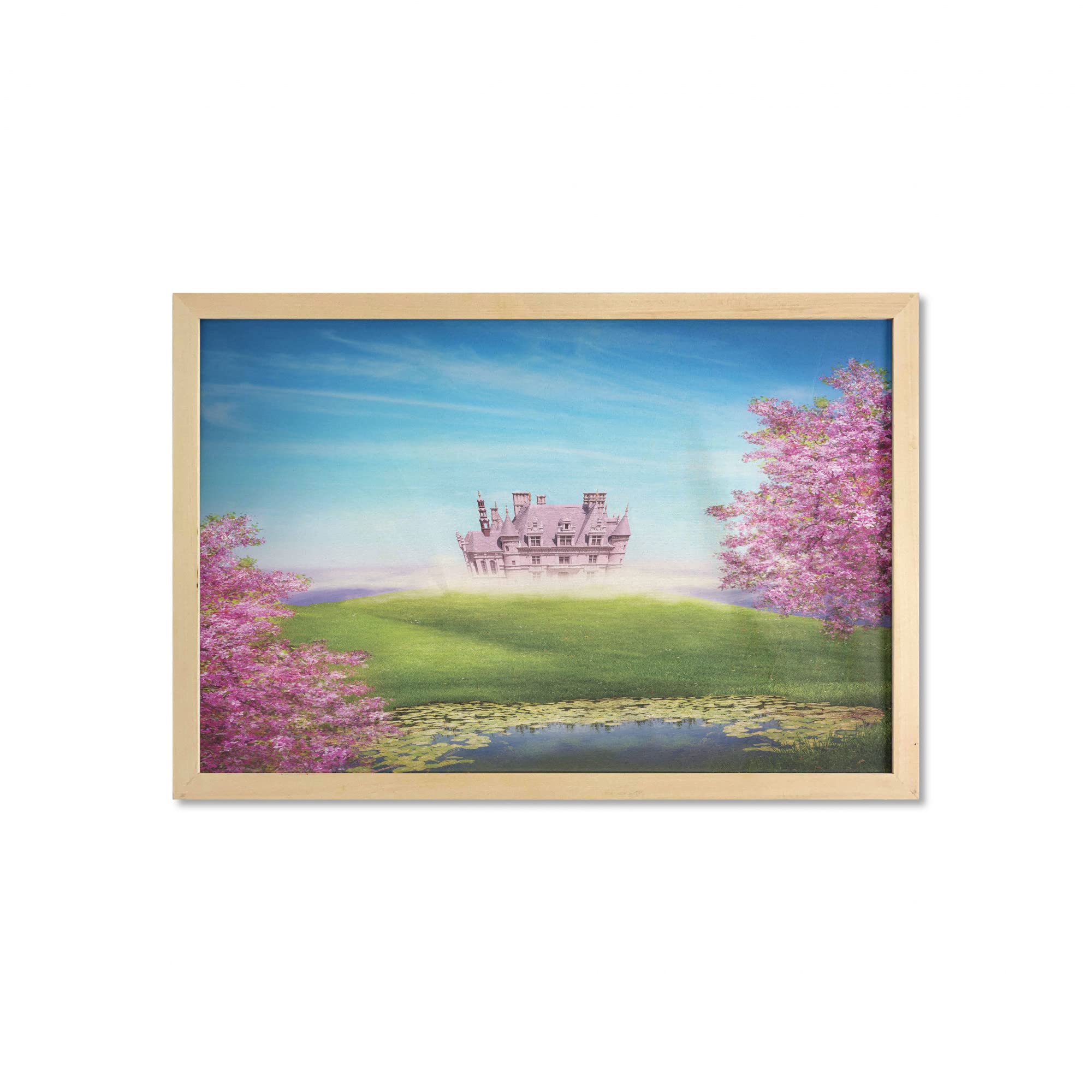 Ambesonne Cartoon Wall Art with Frame - 35