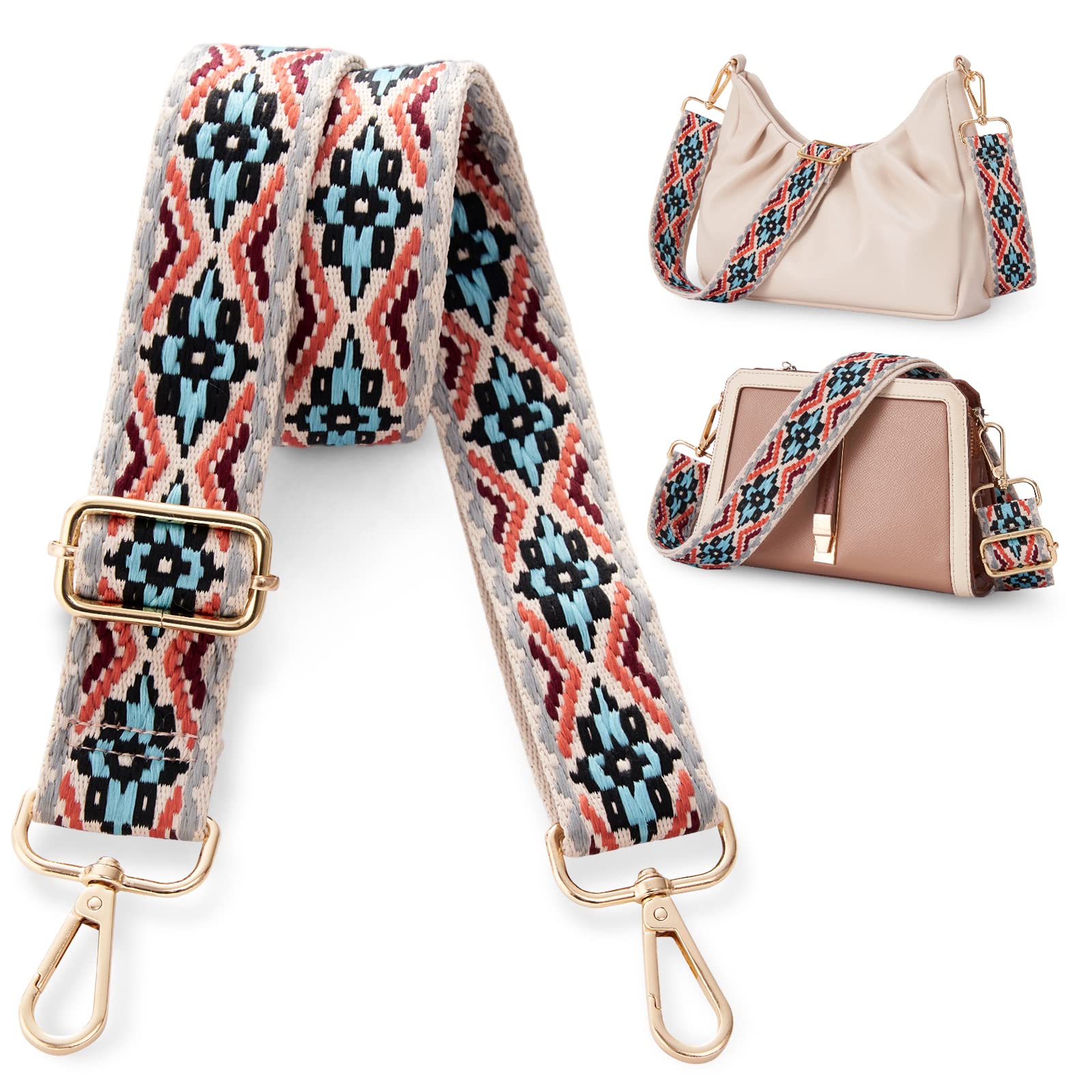 LIVACASA Adjustable Purse Strap Replacement for Women - 1.5