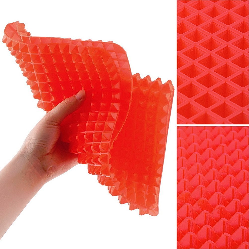 Non-Stick Silicone Baking Mat - Pyramid Reducing Oven Tray for Perfect Cakes, Cookies & Pastries | Ideal for Home Baking, Dessert Making & Party Treats