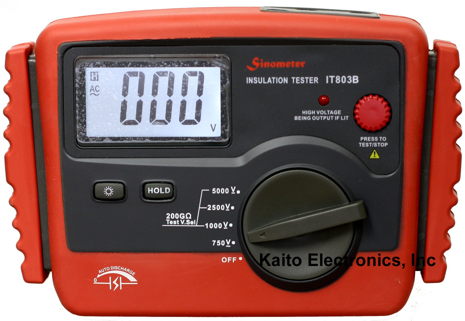 IT-803B Digital Insulation Tester with 200 GOhm Maximum Resistance - Perfect for Electrical Safety Testing in Industrial, Commercial, and Home Applications