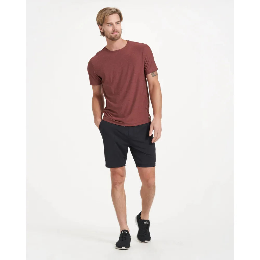 Vuori Men's Sunday Performance Shorts - Lightweight, Quick-Dry Active Shorts for Running, Gym & Lounge - Black