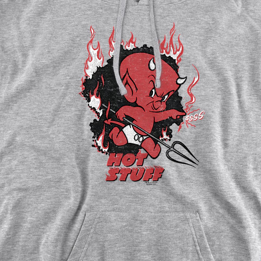 Trevco Hot Stuff Singe Unisex Adult Pullover Hoodie - Soft Cotton Sweatshirt for Men & Women | Perfect for Casual Wear, Gifts & Street Fashion