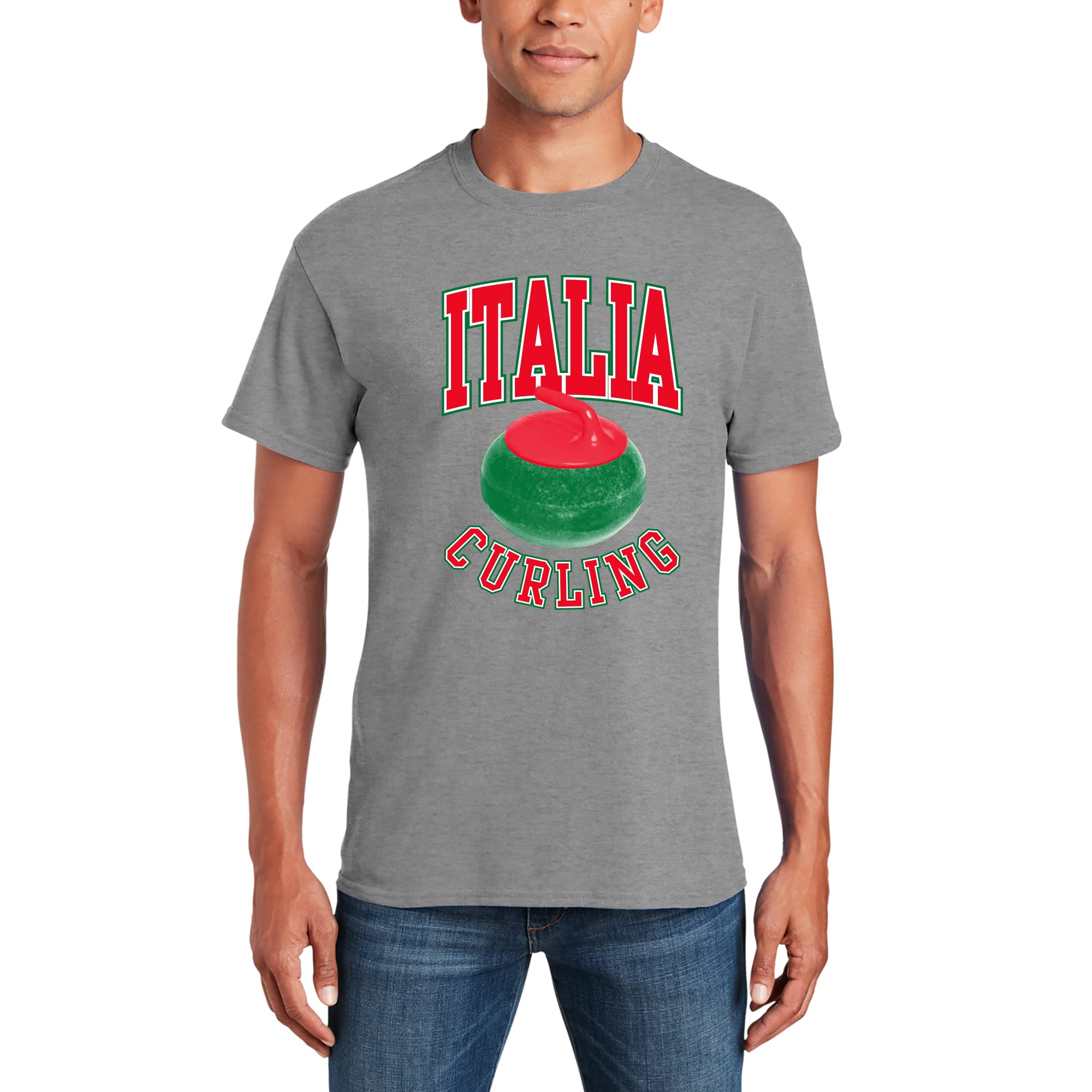 Curling Winter Sports Games T-Shirt - Comfortable & Stylish Ice Hockey Fan Apparel for Men & Women - Perfect for Rink Side, Game Day & Casual Wear