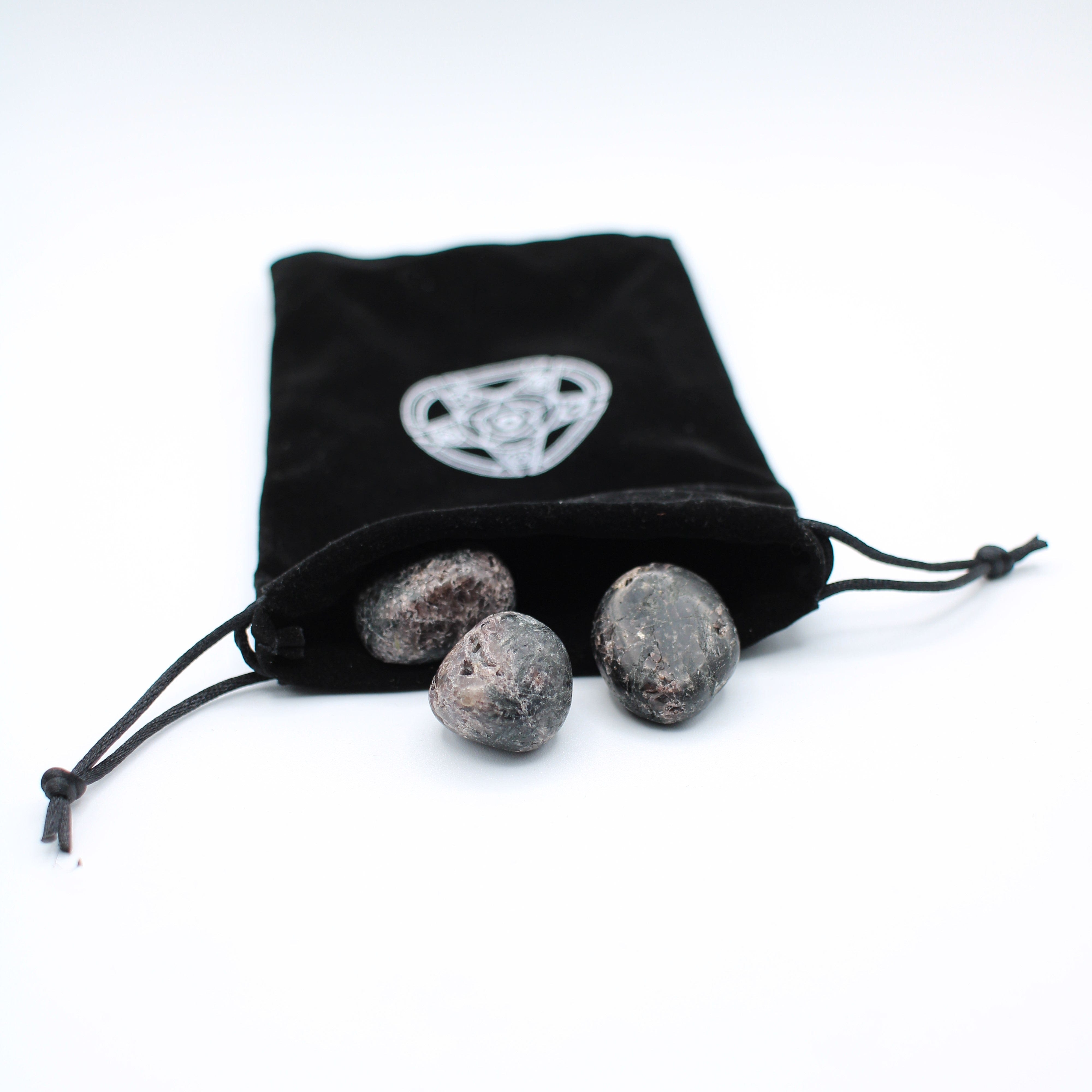 Luxury Black Velvet Gemstone Drawstring Pouches for Jewelry Storage & Gift Giving - Perfect for Travel, Organizing Rings & Necklaces