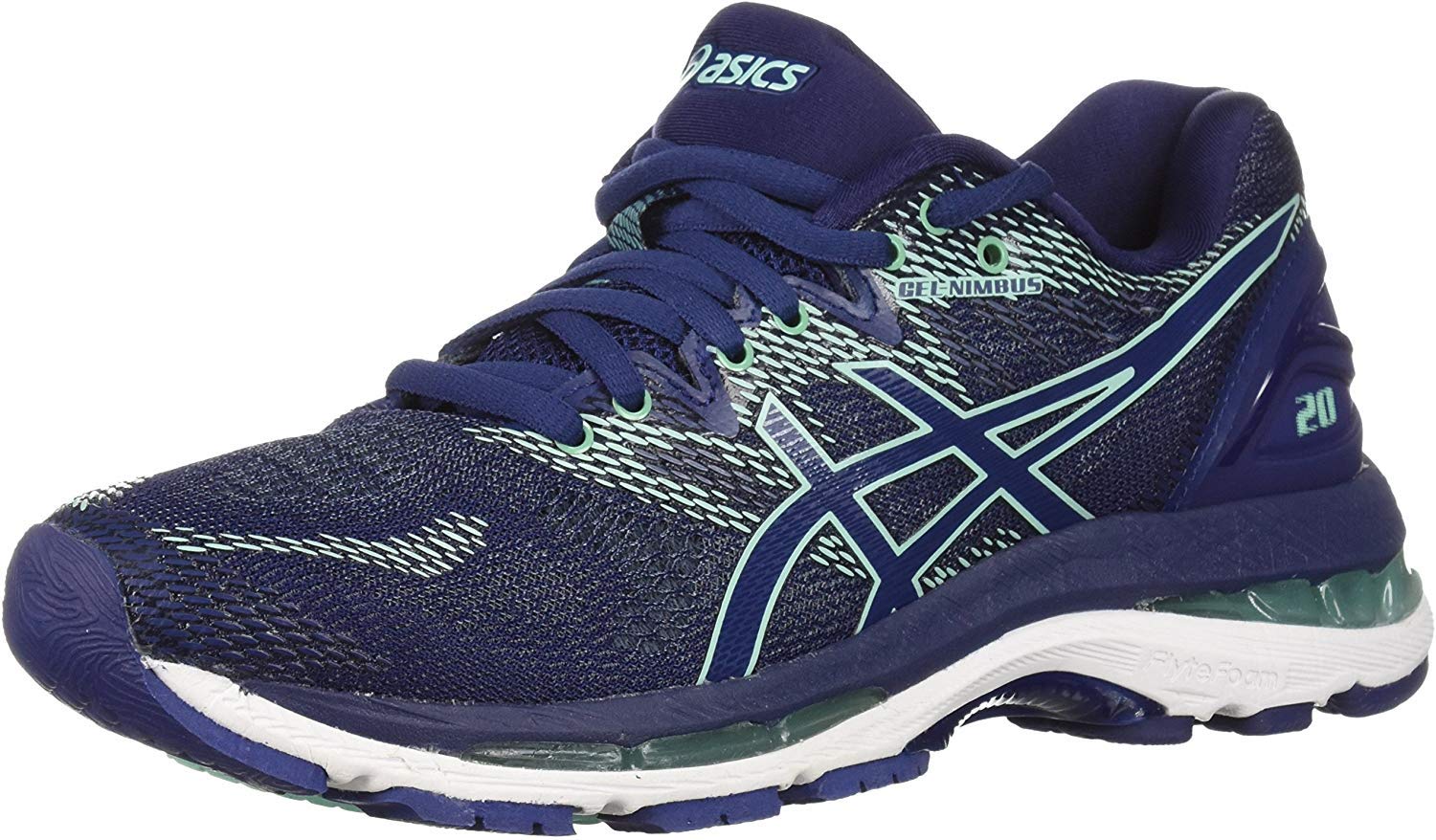 ASICS Gel-Nimbus 20 Women's Running Shoes - Lightweight Cushioned Road Running Sneakers for Women | Perfect for Marathon Training, Jogging & Gym Workouts
