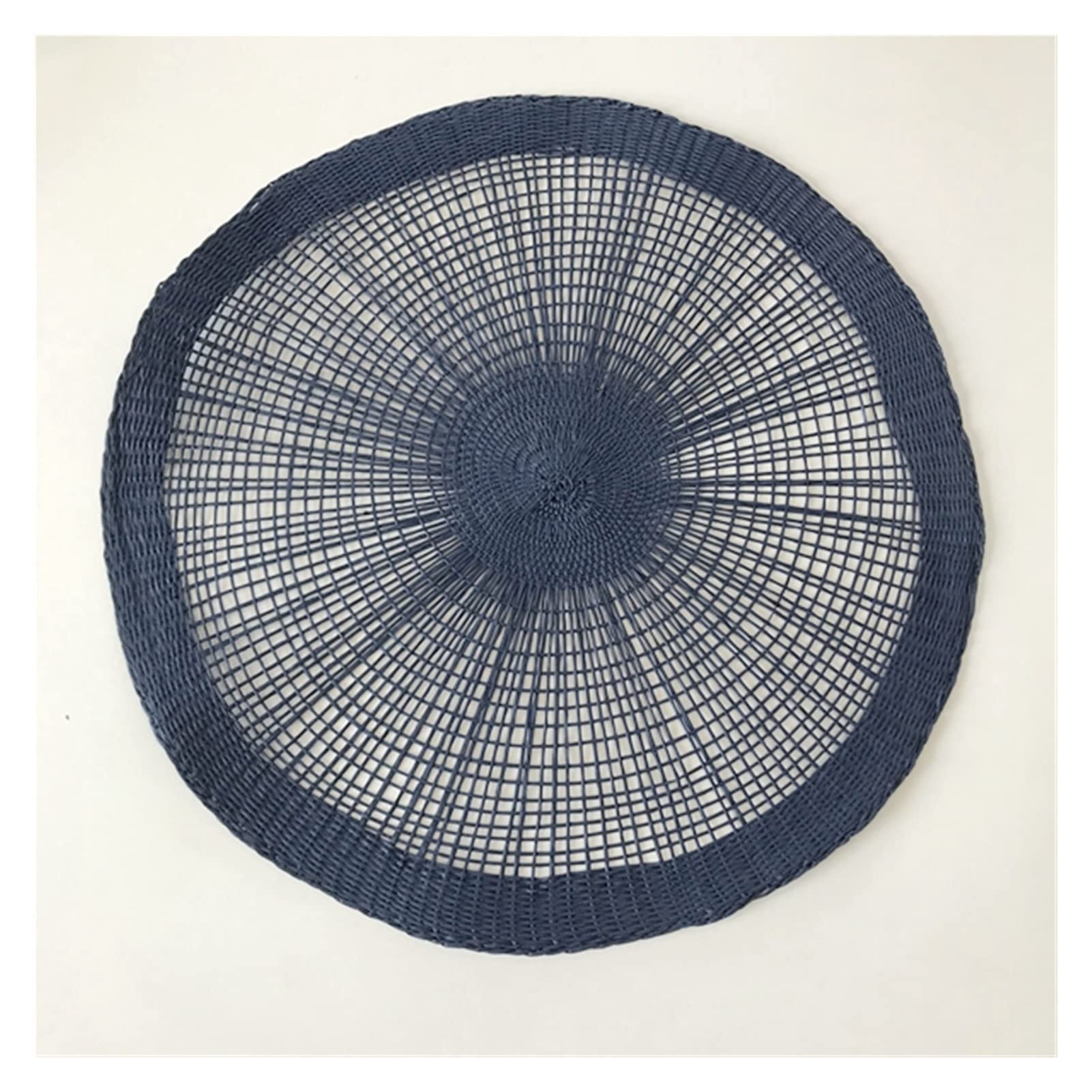 LFDecor 4-Pack Round Woven Placemats - Heat Resistant Table Mats for Bowls, Coffee Cups & Tableware - Perfect for Kitchen, Dining & Party Decor (Color: Floral, Size: Round) - Ideal for Home, Restaurants & Events