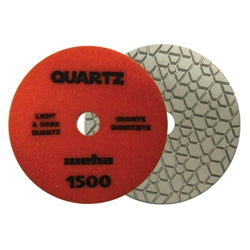 5-Piece Weha Quartz Polishing Pad Set for Stone Countertops - Wet/Dry Use for Granite, Marble, Quartz & Concrete Surfaces - Perfect for Countertop Restoration & DIY Home Improvement Projects