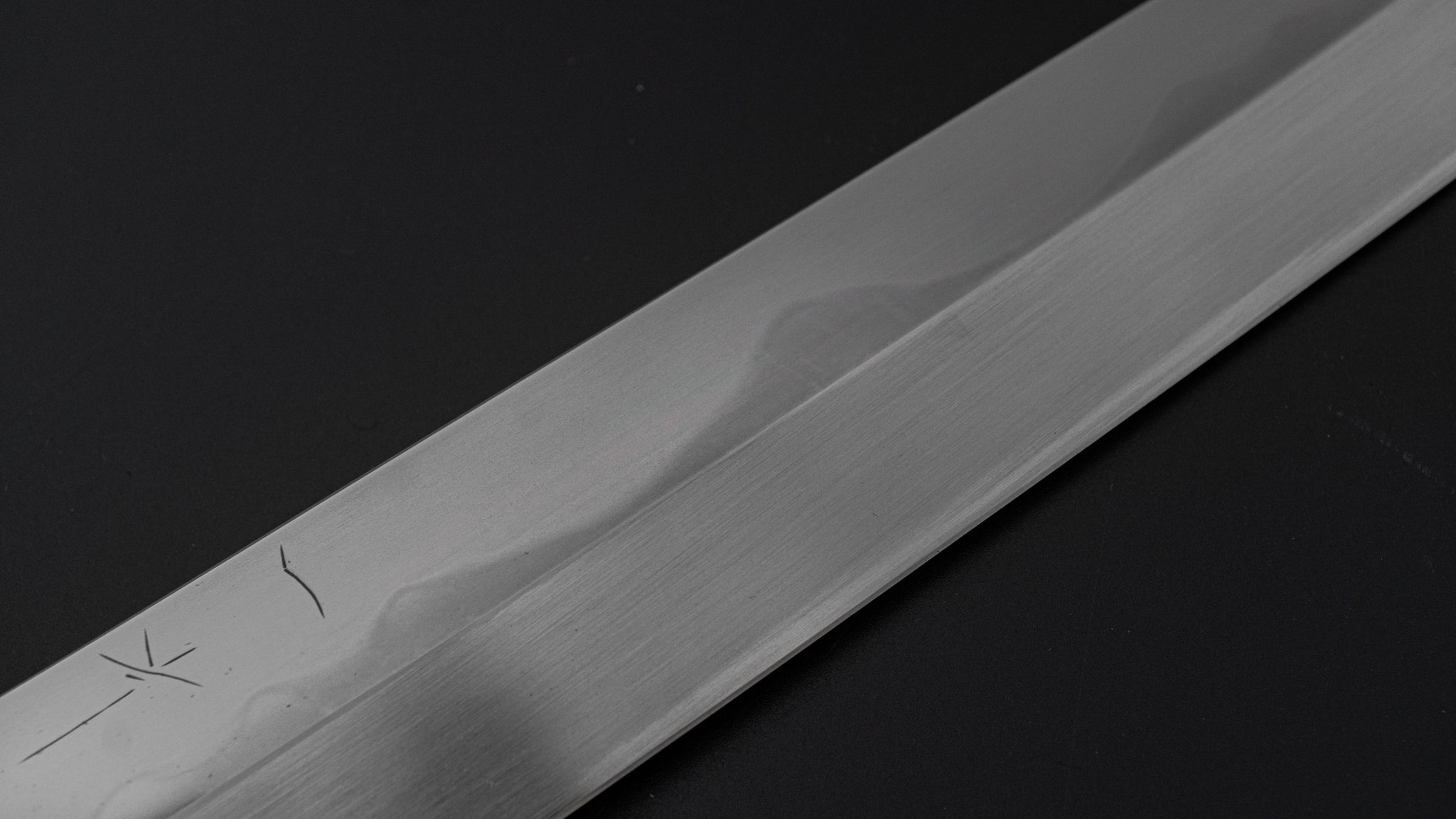 Hitohira Togashi White #1 Fuji Mizu Honyaki Yanagiba 330mm Sushi Knife - Premium Japanese Ziricote Wood Handle with Saya - Perfect for Sushi Chefs & Japanese Cuisine Lovers