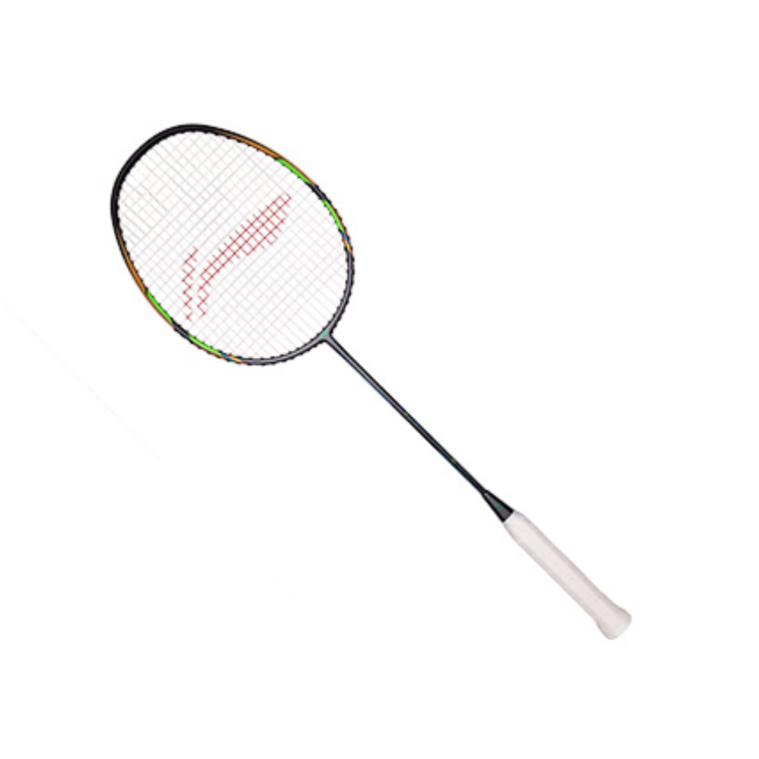 Li Ning WindStorm 78SL IV Professional Badminton Racket - Carbon Fiber Shaft, Lightweight Design for Powerful Smashes [AYPT745] | Perfect for Competitive Play & Training Sessions