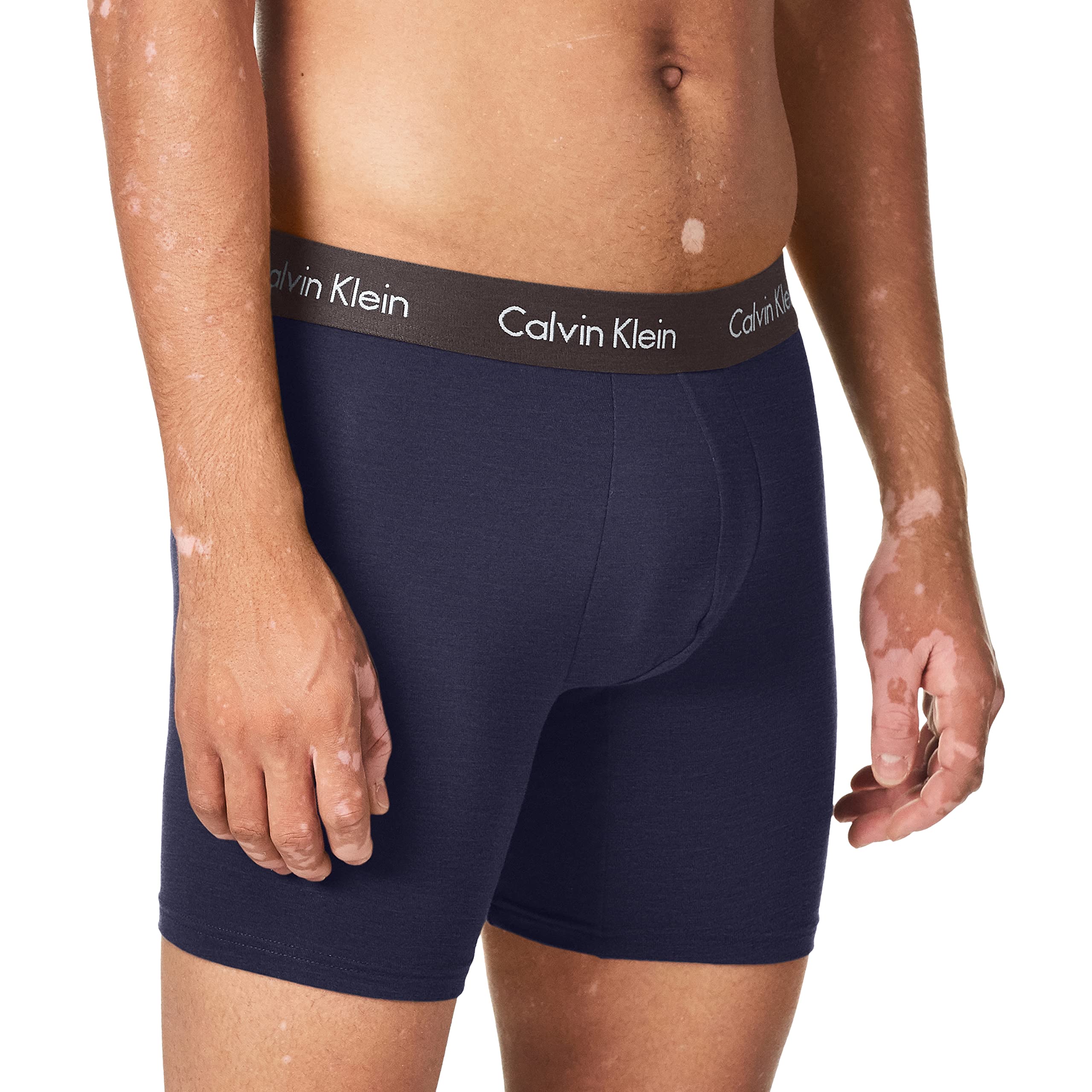 Calvin Klein Men's Underwear - Soft Modal Boxer Briefs with Comfort Waistband | Breathable & Stretchy for All-Day Wear | Gym, Work, Lounge & Sleep