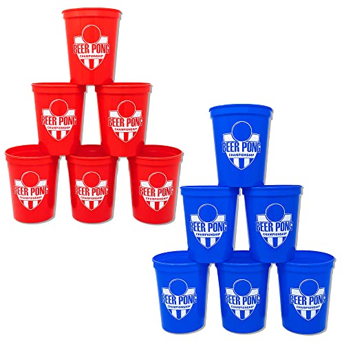12 Beer Pong Champion (Red/Blue Combo)