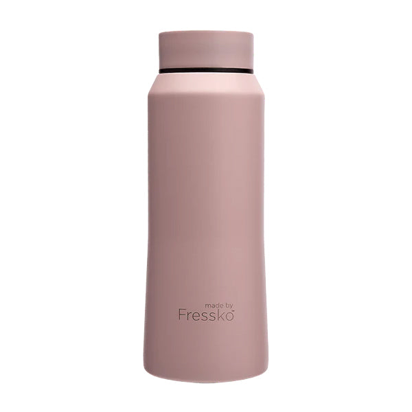 Fressko Insulated Stainless Steel Water Bottle - 18oz Vacuum Flask with Leakproof Lid, Double Wall Thermal Core for Hot & Cold Drinks - Perfect for Hiking, Gym, Office and Outdoor Activities