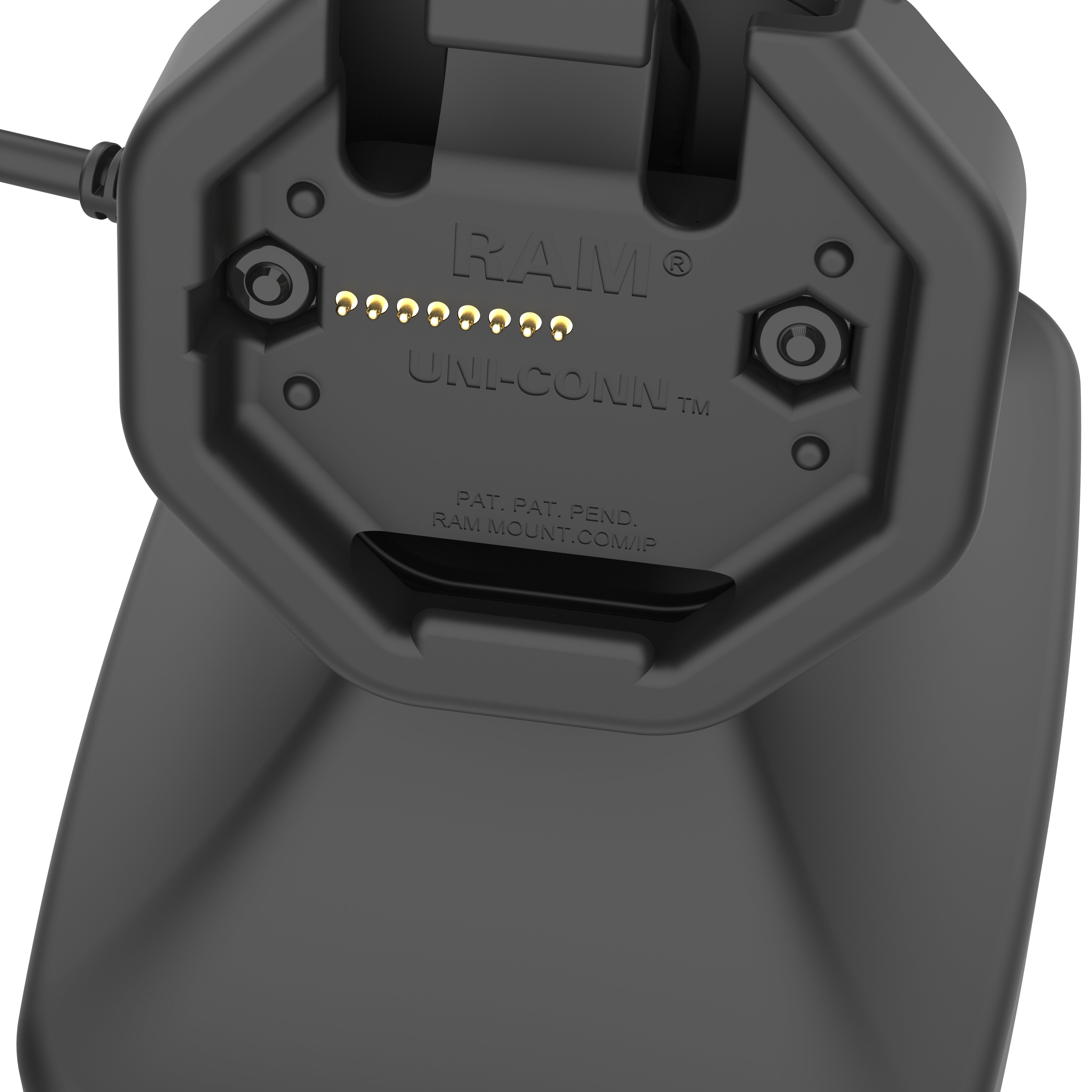 GDS® Uni Conn™ USB C Powered Tilt & Swivel Dock for Laptops - RAM GDS DOCK D14 U3C - Perfect for Home Office & Remote Work Setup