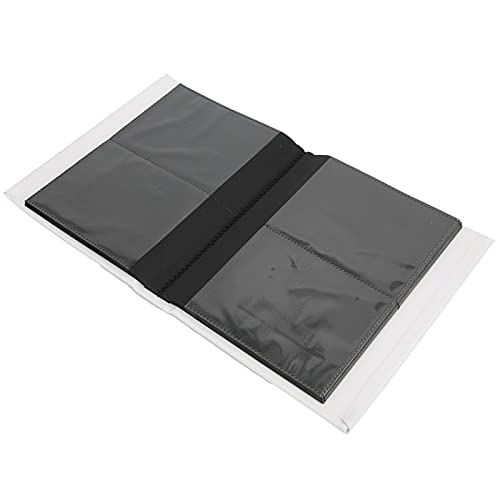 Premium Nail Sticker Storage Book - Durable Kraft Paper Decal Collection Album for Nail Salons & DIY Enthusiasts | Perfect for Organizing Nail Art Stickers, Family Photos & Craft Supplies (White) | Ideal for Professional Nail Technicians & Home Decor Projects