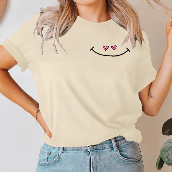 Women's Inspirational Teacher T-Shirt - 'Dear Tiny Human Behind Me, The World is a Better Place with You' - Casual Tee Top for Educators, Back to School & Appreciation Gifts