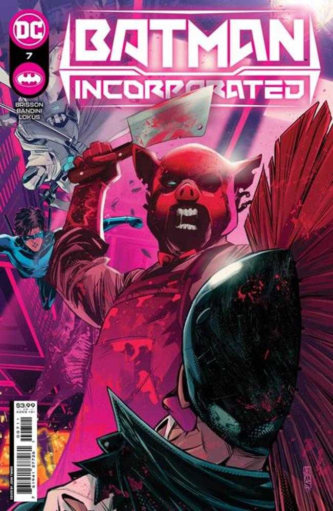 Batman Incorporated #7 Cover A by John Timms - DC Comics Graphic Novel for Collectors & Superhero Fans - Perfect for Display & Comic Book Collections