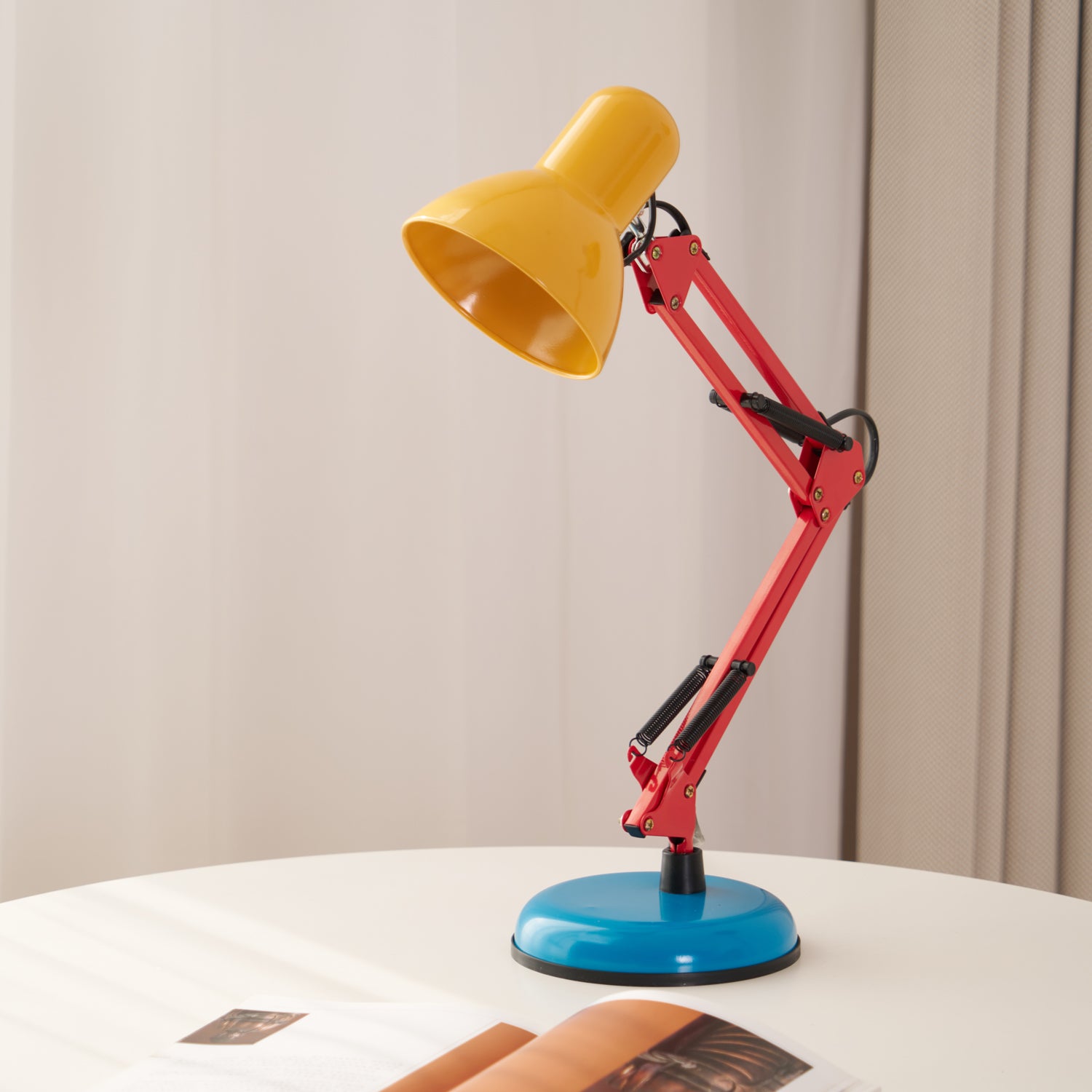 Flexi Bright Adjustable LED Table Lamp - Dimmable Touch Control, Eye-Caring Light for Bedroom, Office & Study - Perfect for Reading, Working & Nightstand Use